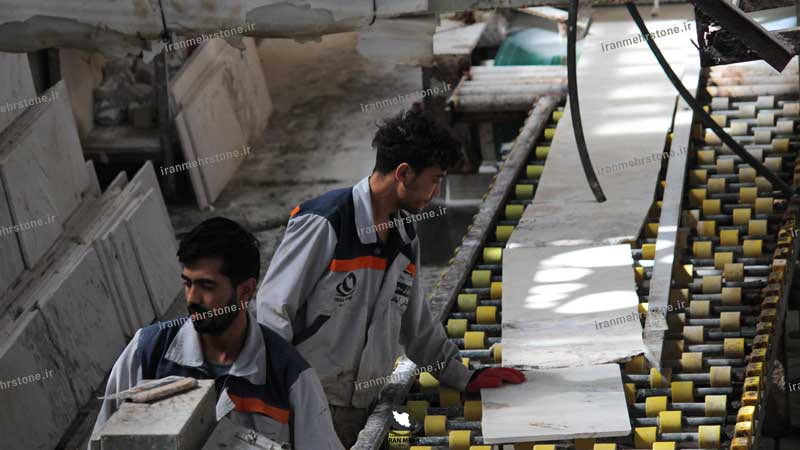 فرآوری سنگ تراورتن