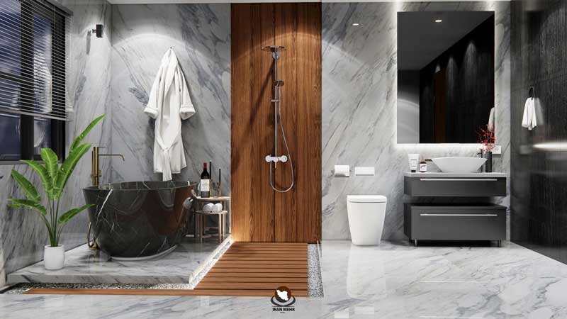 سنگ مناسب سرویس بهداشتی و حمام