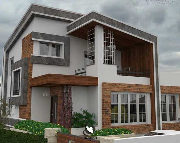 انواع سنگ نما مناسب برای نمای ترکیبی با آجر نسوز