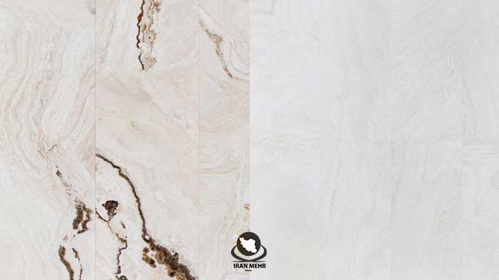 سنگ تراورتن بی‌ موج و موج‌ دار