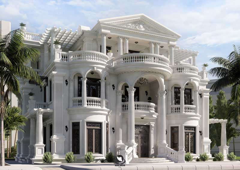 مزایای نمای ساختمان های شمال کشور با سنگ تراورتن سفید