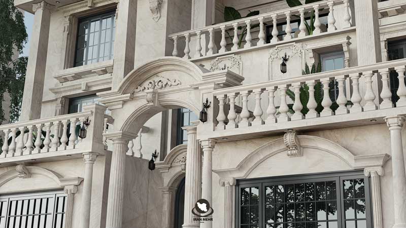 دلایل استفاده از سنگ تراورتن در نمای خارجی