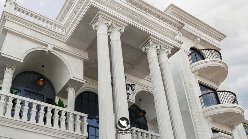 تراورتن عباس آباد سازگارترین سنگ نما با هر آب و هوایی