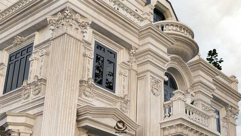 استفاده از سنگ تراورتن عباس‌آباد