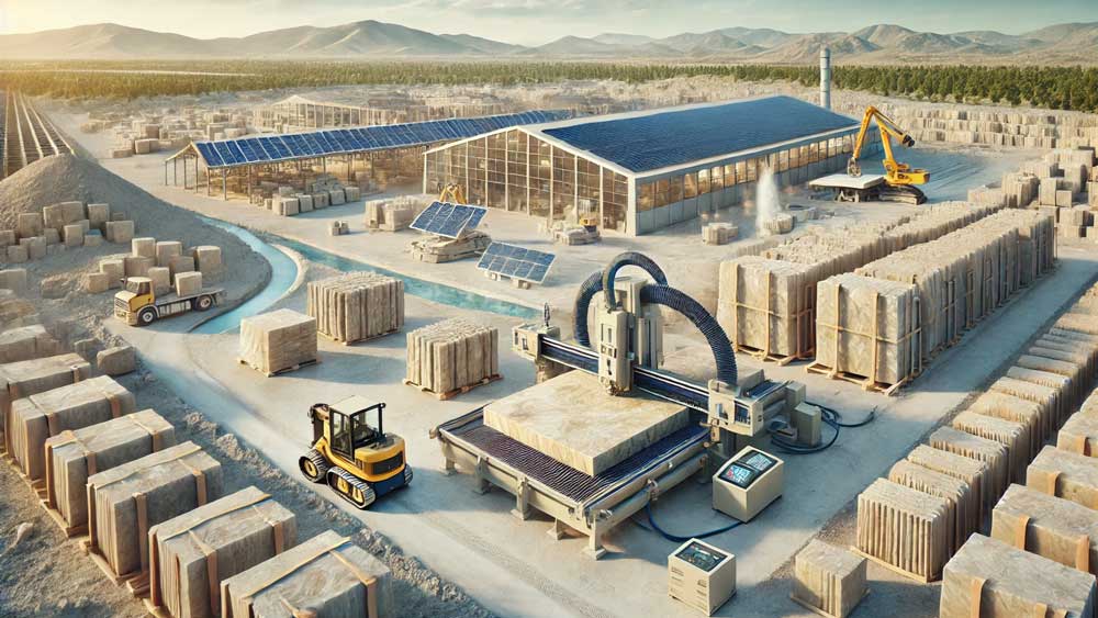 استخراج سنگ تراورتن