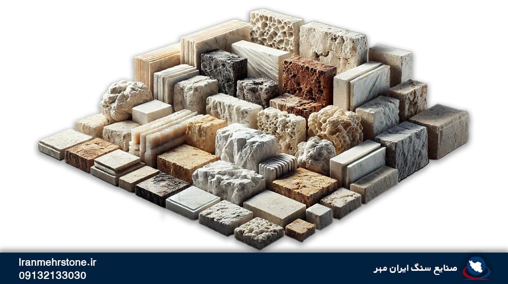 انواع سنگ تراورتن