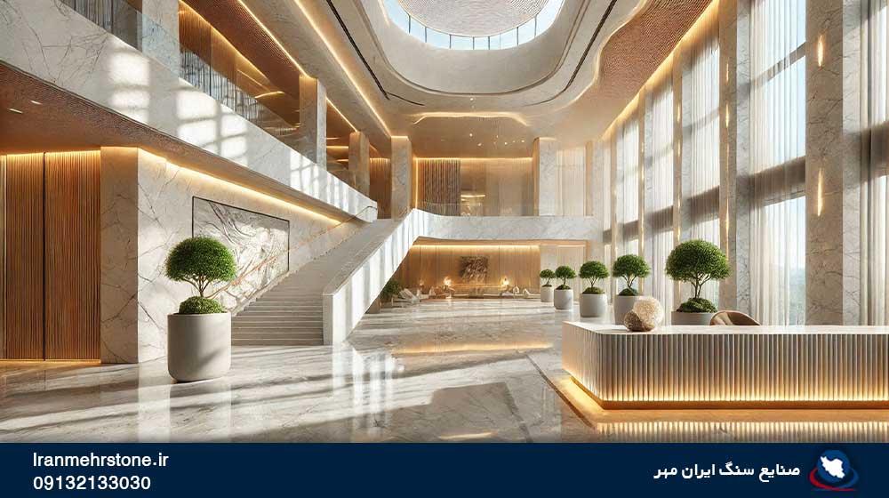 سنگ اسلب برای لابی