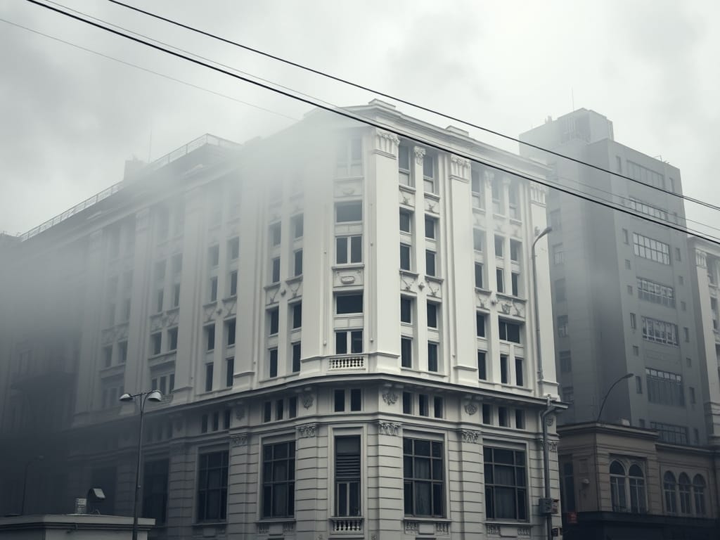 تاثیر آلودگی هوا بر سنگ سفید نما