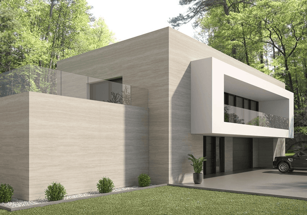 کاربرد سنگ تراورتن سفید در ساختمان‌سازی