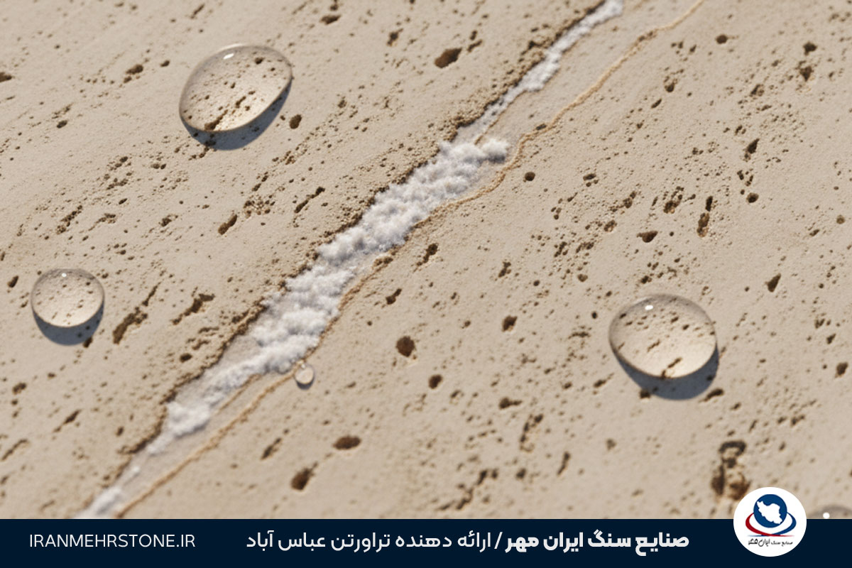 معایب سنگ تراورتن حاجی آباد